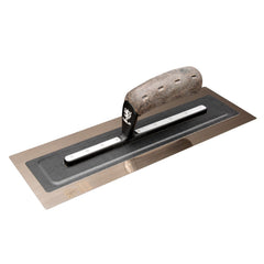 NELA Premium Black Edition Finishing Trowel, Stainless, 0.40 mm