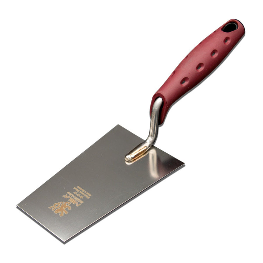 Basic Line Berner Putzkelle rostfrei Softgriff weinrot – Produktansicht