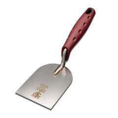Basic Line Plasterer's Spatula, Stainless, Burgundy BiKo Soft Grip