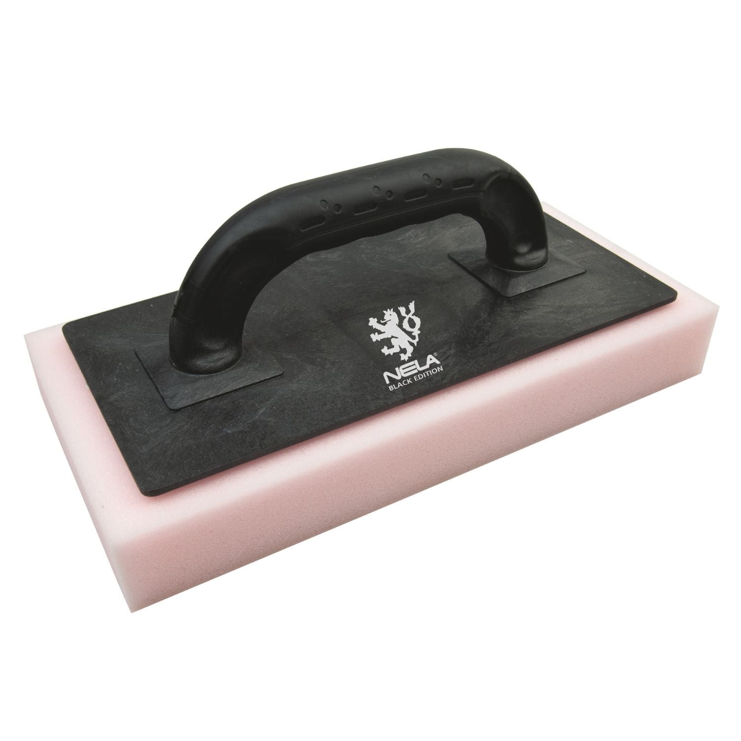 Black Edition Reibebrett mit Schwammbelag, rosa, extra weich – Produktansicht
