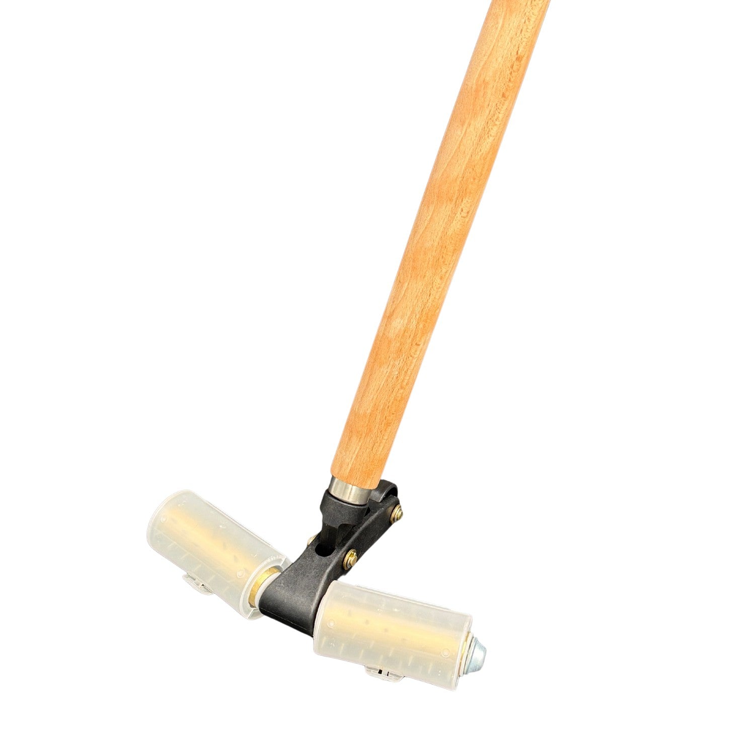 Tapetenkiller Premium Messingwalzen Holzstiel – weitere Produktansicht
