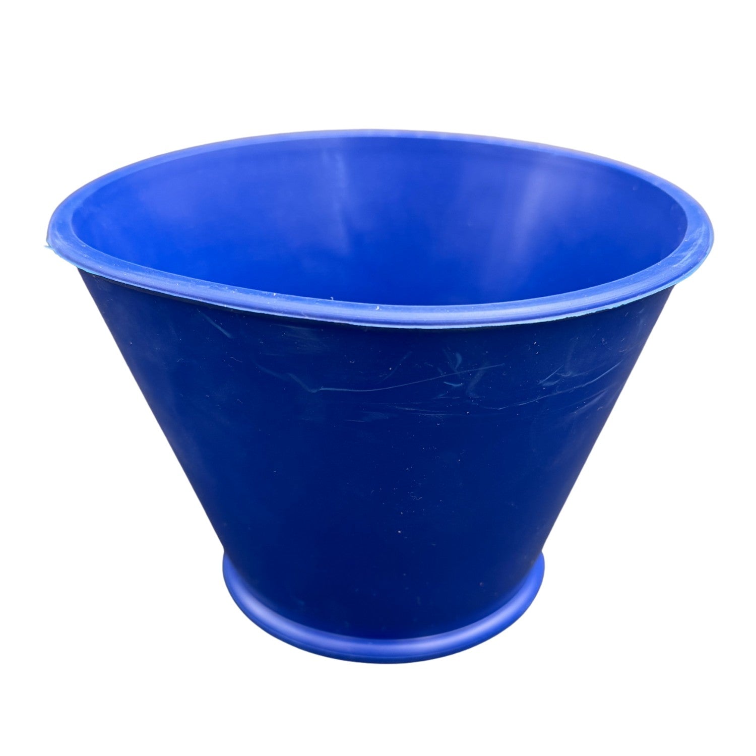 Profi Gipsbecher konisch mit Haltering neutral blau 1,1 Liter – Produktansicht