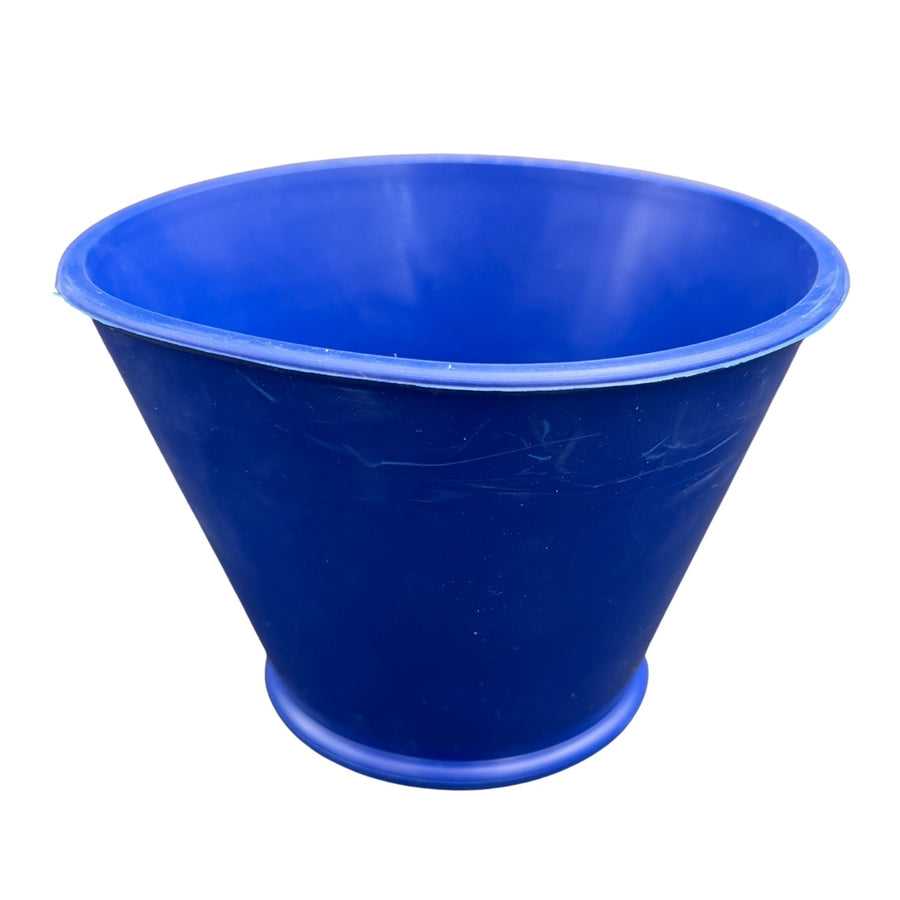 Profi Gipsbecher konisch mit Haltering neutral blau 1,1 Liter – Produktansicht